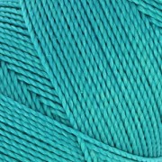 Bobine de fil ciré Linhasita pour micro macramé 1 mm - Turquoise (229) x168m