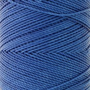 Bobine de fil ciré Linhasita pour micro macramé 1 mm - Blue (692) x168m