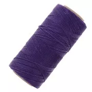 Bobine de fil ciré Linhasita pour micro macramé 1 mm Purple (332) x168m