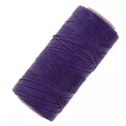 Bobine de fil ciré Linhasita pour micro macramé 1 mm - Purple (332) x168m