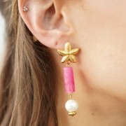 Perles d'eau douce rondes 10 mm Blanc x4