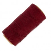 Bobine de fil ciré Linhasita pour micro macramé 1 mm - Burgundy (60) x168m|raw }}