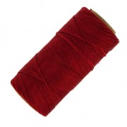 Bobine de fil ciré Linhasita pour micro macramé 1 mm - Dark Red (44) x168m|raw }}