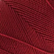 Bobine de fil ciré Linhasita pour micro macramé 1 mm - Red (233) x168m