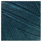 Bobine de fil ciré Linhasita pour micro macramé 1 mm - Teal (228) x168m