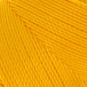 Bobine de fil ciré Linhasita pour micro macramé 1 mm - Golden Yellow (218) x168m