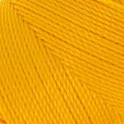 Bobine de fil ciré Linhasita pour micro macramé 1 mm - Golden Yellow (218) x168m