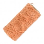 Bobine de fil ciré Linhasita pour micro macramé 1 mm - Orange Clair (216) x168m