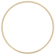 Anneau de montage et tissage rond 35 mm en laiton brut x1|raw }}