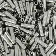 Bugles Miyuki 6 mm BGL-194 - Palladium Plated x5g