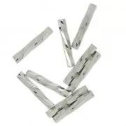 Bugles Twist Miyuki 12 mm TW2012-0194 - Palladium Plated x5g