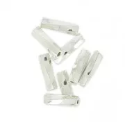 Bugles Twist Miyuki 6 mm TW-1051 - Galvanized Silver Metallic x10g