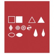 12 embouts pour pyrograveur - Formes carré/triangle/cercles/losange/gouttes