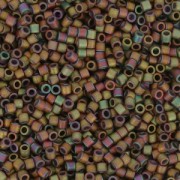 Miyuki Delica 15/0 DBS0380 - Mat Metallic Khaki Iris x5g|raw }}