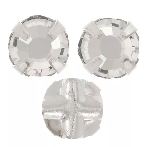 Strass à coudre 3 mm Crystal  x10