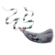 Embout pour création de bijoux spirale ou pour cordon 8.5 mm doré rose