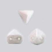 Perles en verre Super-Khéops® par Puca® 6 mm Chalkwhite Ceramic Look x10g|raw }}