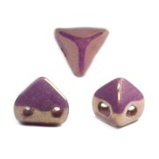 Perles en verre Super-Khéops® par Puca® 6 mm Opaque Lilas Ceramic Look x10g|raw }}