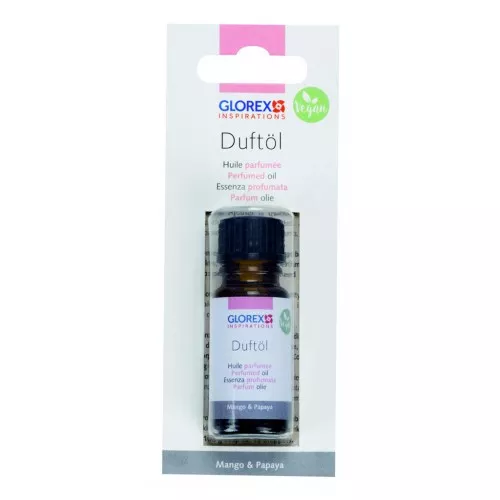 Huile parfumée pour savon et bougie - parfum Mangue Papaye x10ml