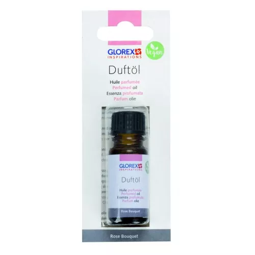 Huile parfumée pour savon et bougie - parfum Bouquet de rose x10ml