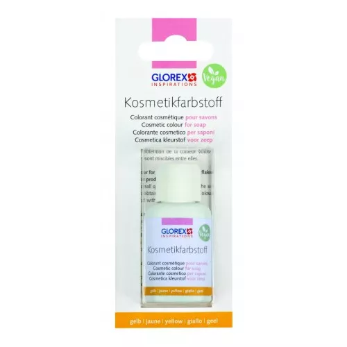 Colorant liquide pour savon Jaune x20ml