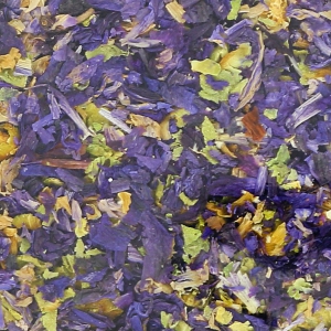 Fleurs de mauve séchées pour savon x3g