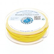 Fil de jade / Fil nylon tressé européen Griffin 1.5 mm Yellow x20m|raw }}
