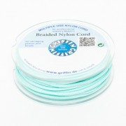 Fil de jade / Fil nylon tressé européen Griffin 1.5 mm - Turquoise x20m|raw }}