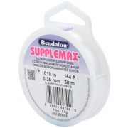 Fil nylon invisible - illusion cord Supplemax 0.25 mm Transparent x50 m|raw }}