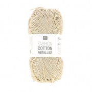 Laine Fashion Cotton M�tallis� Rico Design Platine 001 x 50g
