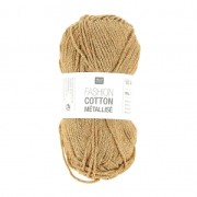 Laine Fashion Cotton M�tallis� Rico Design Or 003 x 50g