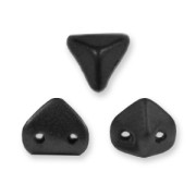 Perles en verre Super-Khéops® par Puca® 6 mm Jet Mat x10g