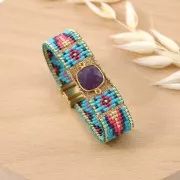 Fil à broder métallisé tressé 4 - Au ver à soie - pour broderie Argenté (001) x10m