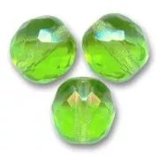 Facettes 12 mm Yellow Peridot x5