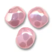 Facettes 6 mm Rose Pearl x25