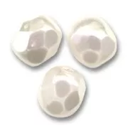 Facettes 4 mm Crystal Pearl Snow x50