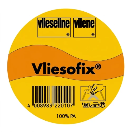 Vlieseline Vliesofix voile double face thermocollant 90cm Blanc x 10cm