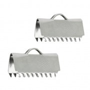 Embouts à serrer lisses 15 mm en acier inox x4|raw }}