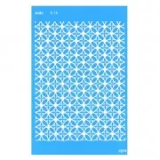 Silk Screen Moiko pour Pâte polymère 74x105 mm - Motif carreau de ciment 6.16