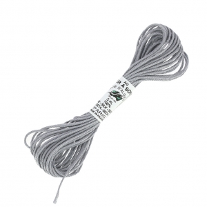 Fil à broder en soie pour broderie et couture - Soie d'Alger Gris (3442) x5m