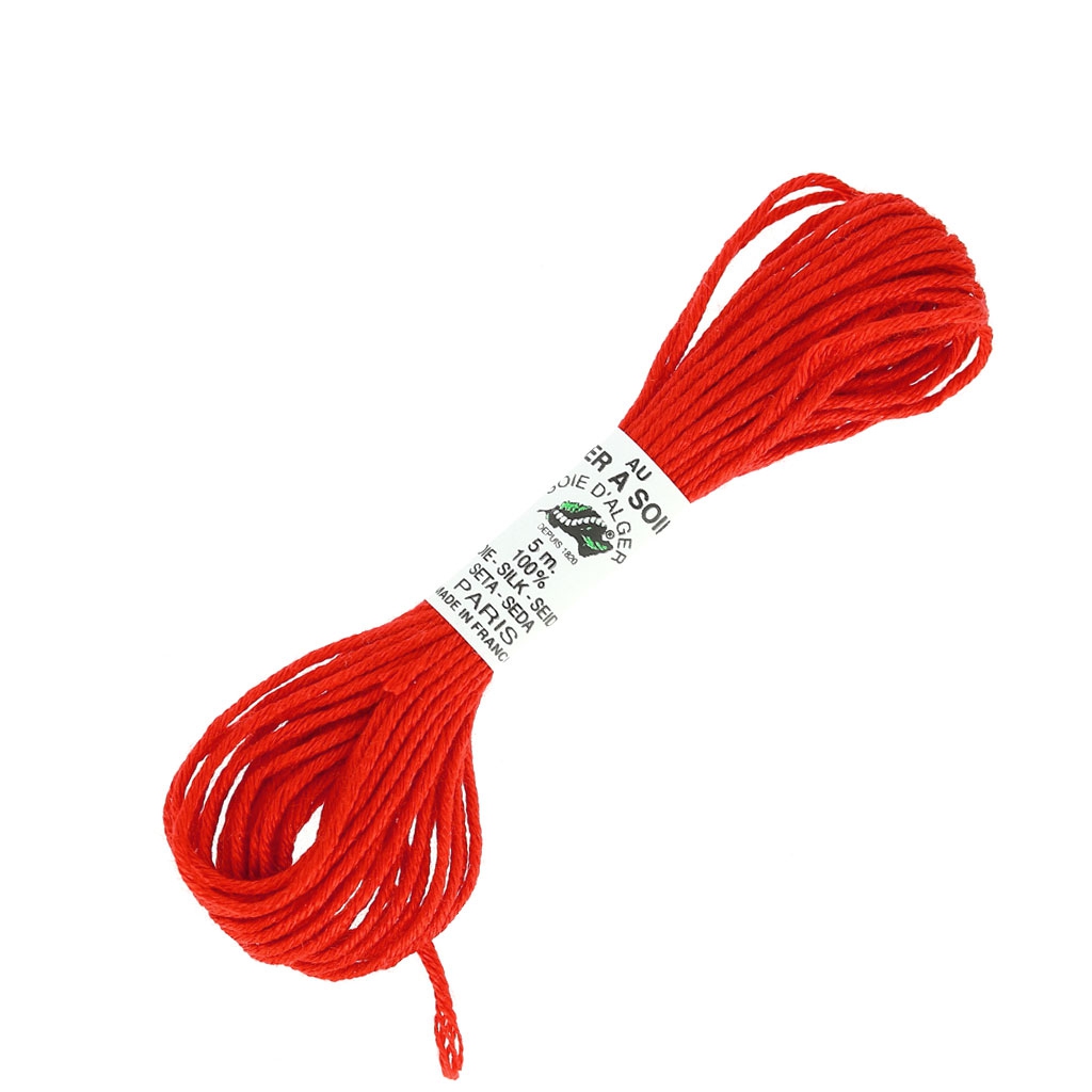 5 écheveaux De Fil à Broderie Soie – 400 Mètres – Lot M13