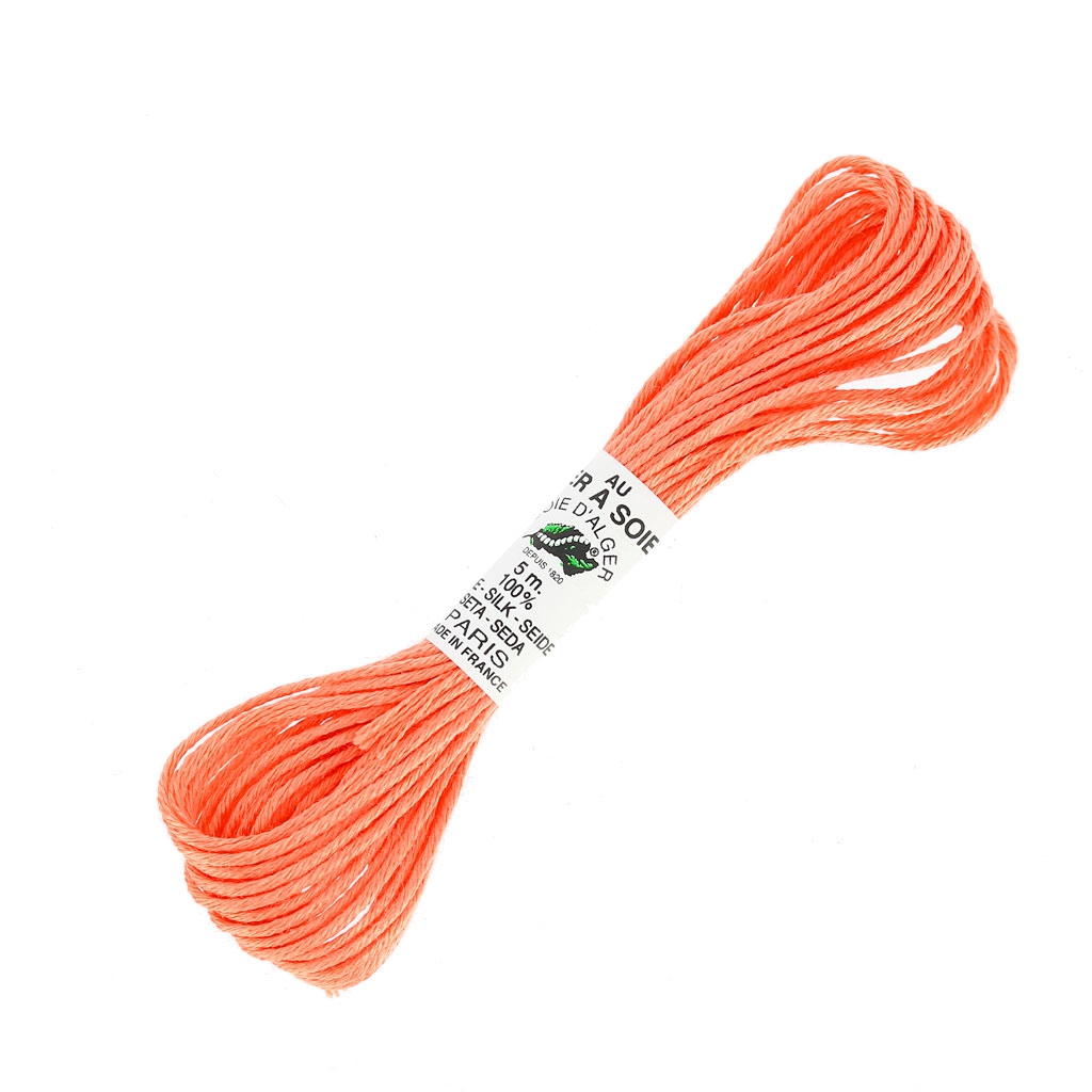 Fil à Broder En Soie Pour Broderie Et Couture - Soie D'Alger Pétrole (1715) X5m - Perles & Co