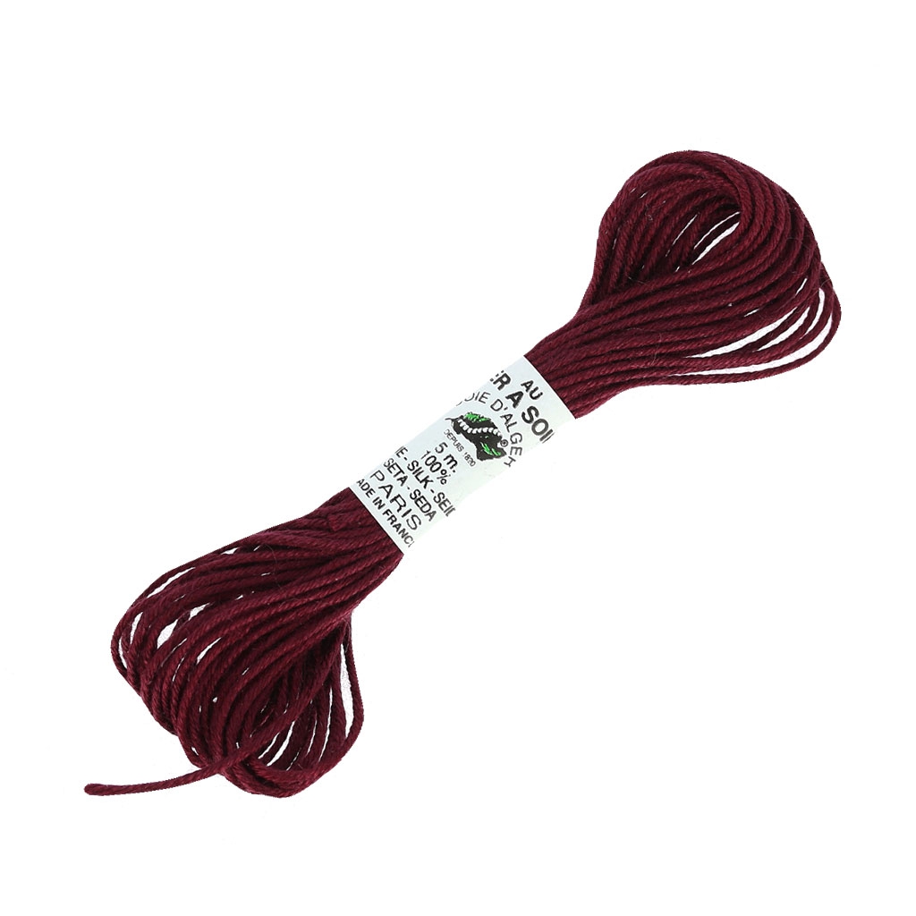 Fil à Broder En Soie Naturelle GENPICONG – 400 M, Soyeux Et Léger Pour Tricot Et Crochet - 5