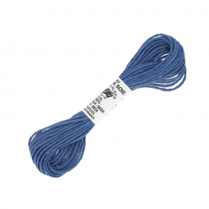 Fil à broder en soie pour broderie et couture - Soie d'Alger Denim Blue (1423) x5m
