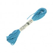 Fil à broder en soie pour broderie et couture - Soie d'Alger Dark Turquoise (1444) x5m