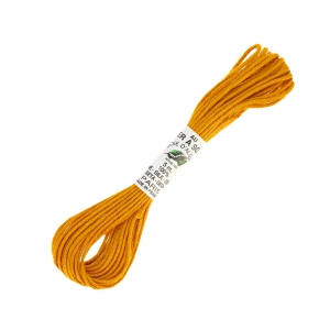 Fil à broder en soie pour broderie et couture - Soie d'Alger Moutarde (2526) x5m