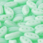 Perles en verre tchèque 3 trous Cali Beads 3x8mm Green Silk x30|raw }}