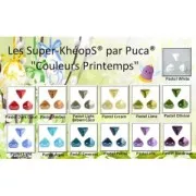 Perles en verre Super-Khéops® par Puca® 6 mm Pastel Emerald x10g