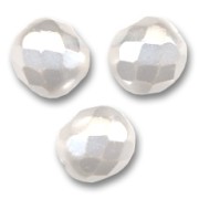 Facettes 8 mm White Pearl x20