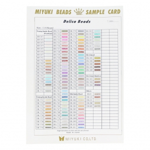 Nuancier Miyuki Delica 11/0 (n°893) - Inside Dyed